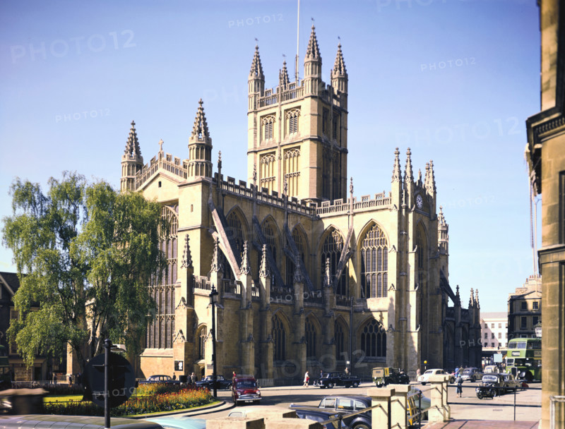 Bath Abbey, Somerset, c1955-1970. Creator: Arthur Charles Kirby Ware.