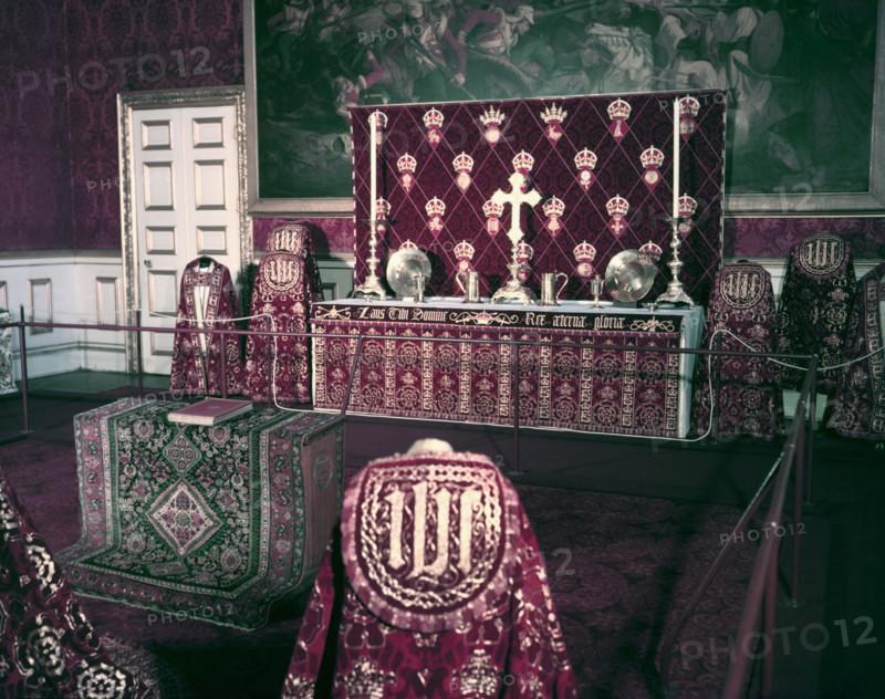 Altar frontal from the Coronation of Edward VII in 1902 (1953). Creator: Arthur Charles Kirby Ware.