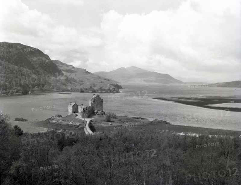 Castle of Eilean Donan, Scotland, c1955. Creator: Arthur Charles Kirby Ware.