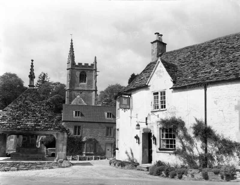 Castle Combe, Wiltshire, c1955.  Creator: Arthur Charles Kirby Ware.