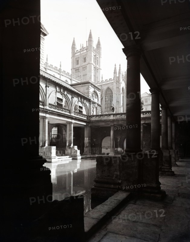 Roman Baths, Bath, Somerset, c1955. Creator: Arthur Charles Kirby Ware.