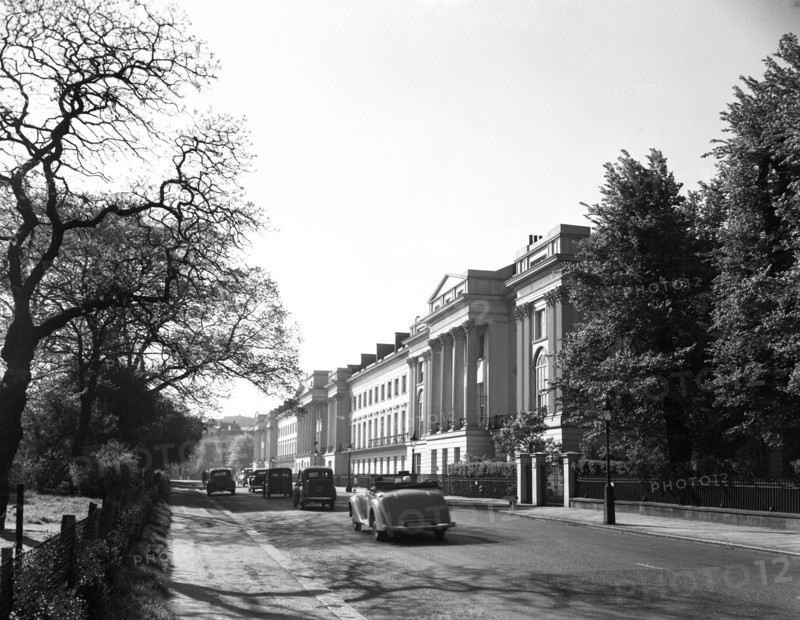 Cornwall Terrace, Regent's Park, London, c1955.  Creator: Arthur Charles Kirby Ware.