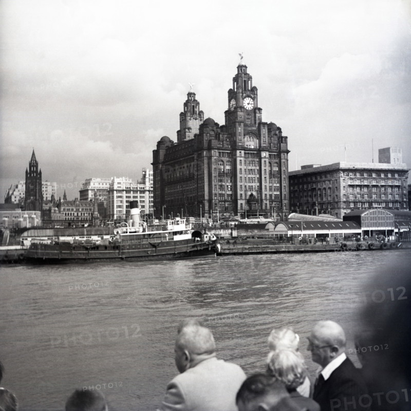 Liver Building, Liverpool, c1955. Creator: Arthur Charles Kirby Ware.