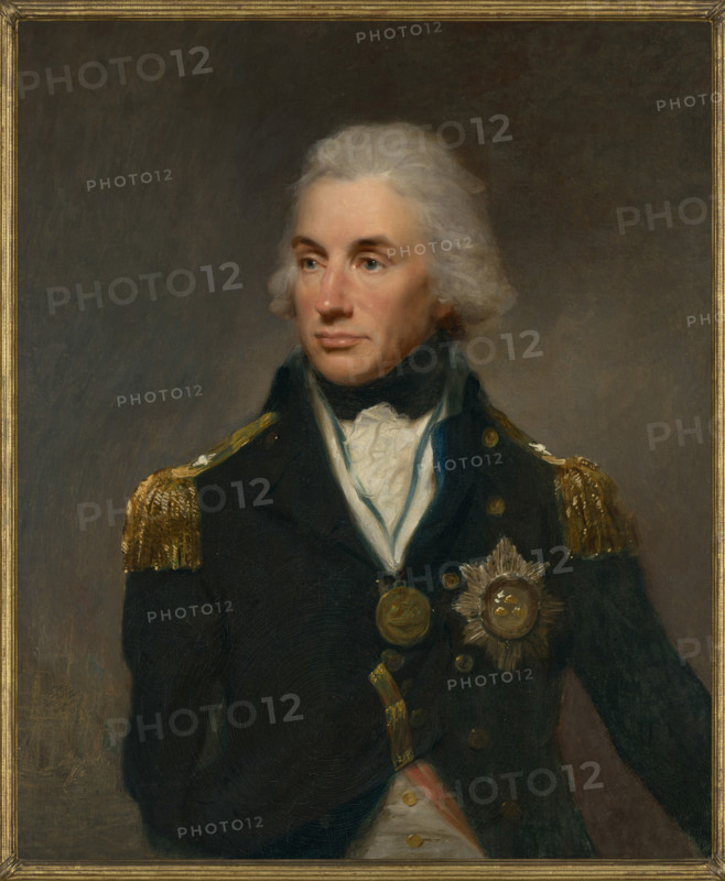 Portrait of Horatio, Viscount Nelson (1758-1805). Creator: Abbott, Lemuel Francis (1760-1802).