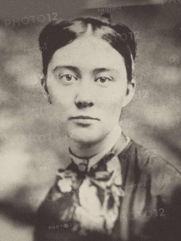 Portrait of the painter Mary Cassatt, c1867. Creator: Alphonse J. Liébert & Co., Paris .