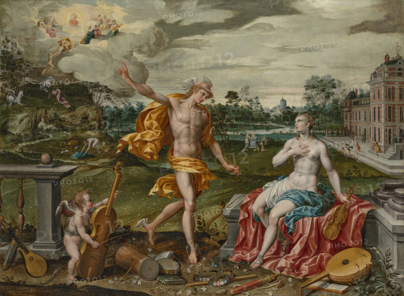 Mercury and Erato, Second half of the16th cen.. Creator: Anonymous.