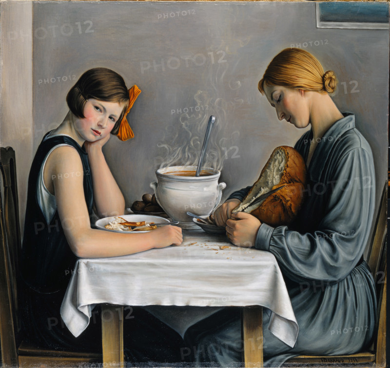 La Tailleuse de Soupe (The Bread Cutter), 1933. Creator: Barraud, François (1899-1934).