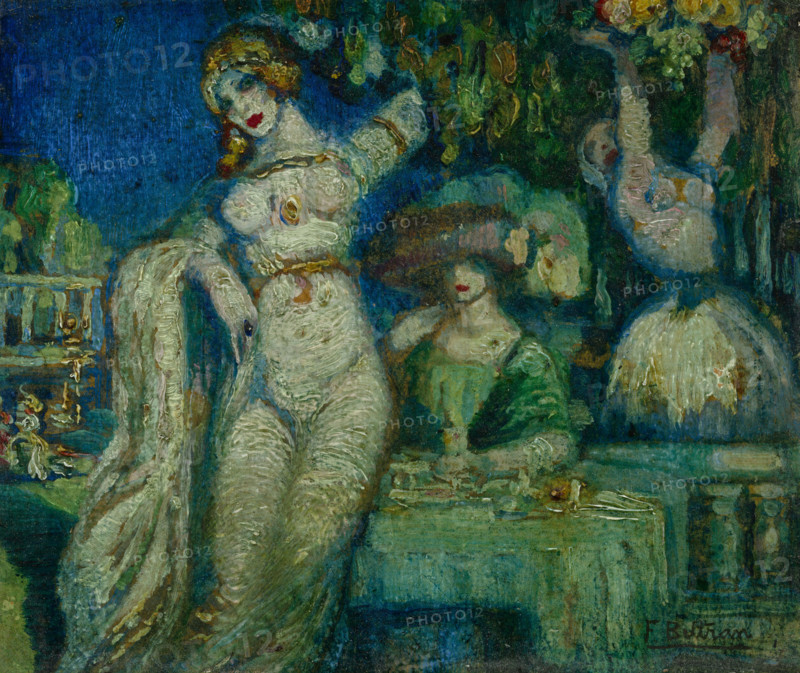 The Feast. Creator: Beltrán Massés, Federico (1885-1949).