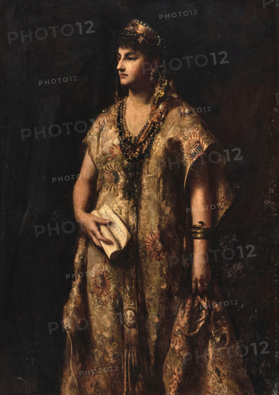 Queen Esther. Creator: Biermann, Gottlieb (1824-1908).