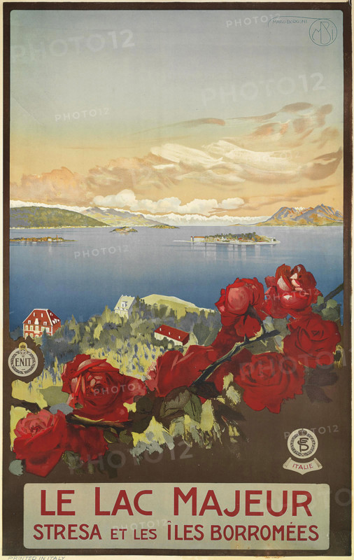 Le lac Majeur, c1925. Creator: Borgoni, Mario (1869-1936).