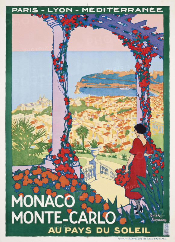 Monaco, Monte-Carlo, c1922. Creator: Broders, Roger (1883-1953).