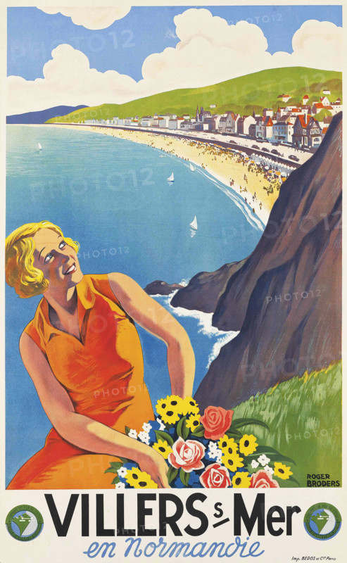Villers-sur-Mer, c1930. Creator: Broders, Roger (1883-1953).