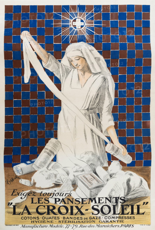 La Croix - Soleil, 1919. Creator: Cappiello, Leonetto (1875-1942).