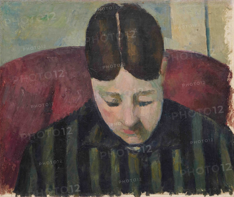 Portrait of Madame Cézanne, c1877. Creator: Cézanne, Paul (1839-1906).