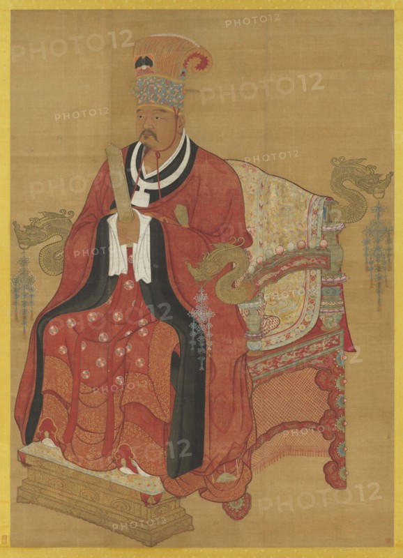 Portrait of Zhao Hongyin (899-956). Creator: Chinese Master.