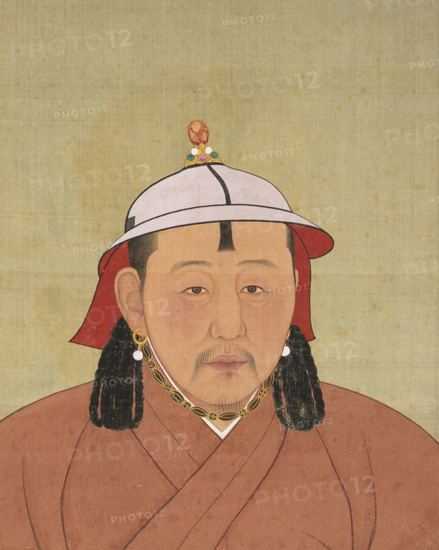 Portrait of Külüg Khan (1281-1311), 14th century. Creator: Chinese Master.