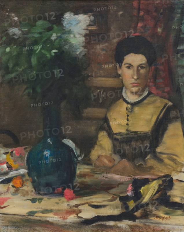 Madame de Rutté, c1875. Creator: Degas, Edgar (1834-1917).