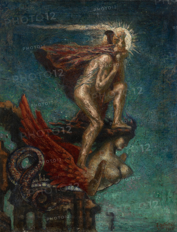 Le Génie Vainqueur (The Winning Genius), 1905. Creator: Delville, Jean (1867-1953).