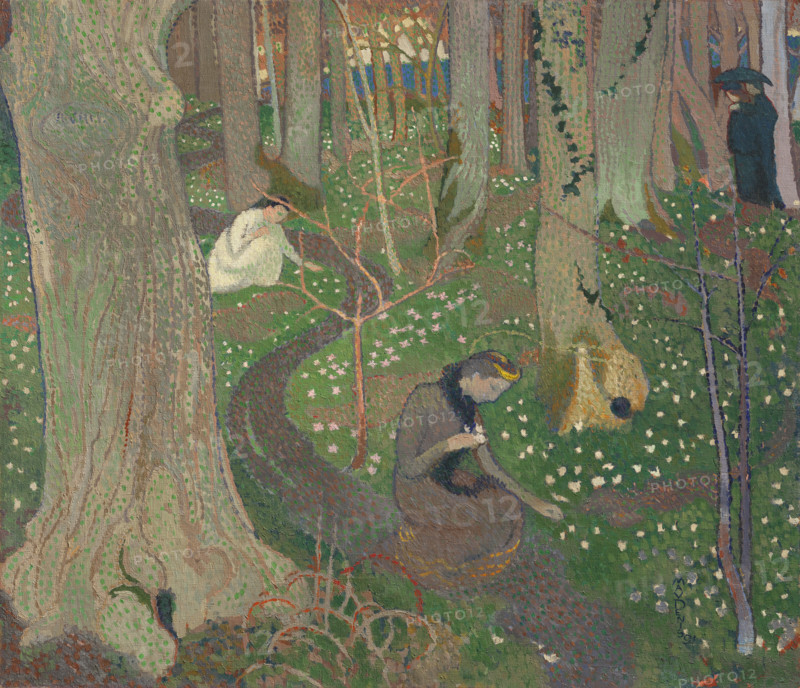 April or The Anemones, 1891. Creator: Denis, Maurice (1870-1943).