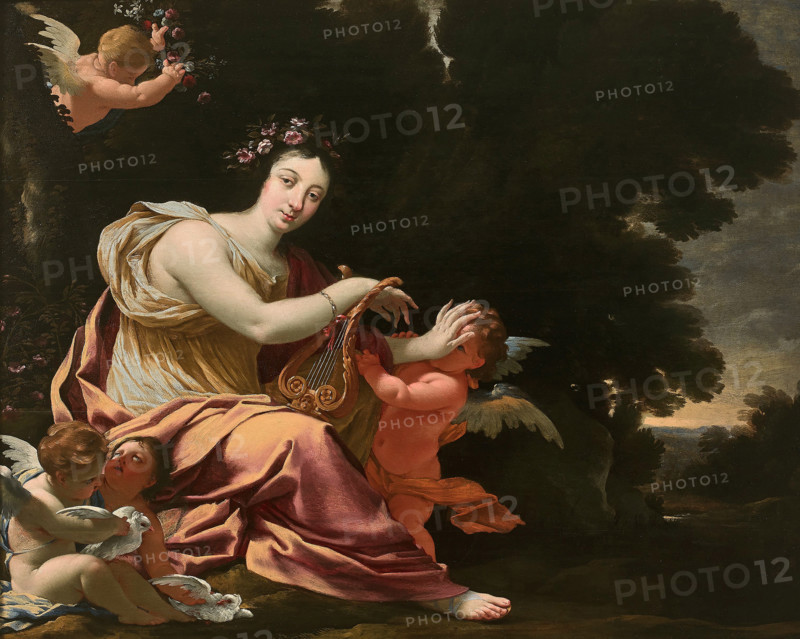 The Muse Erato, 1640s. Creator: Dorigny, Michel (1616-1665).