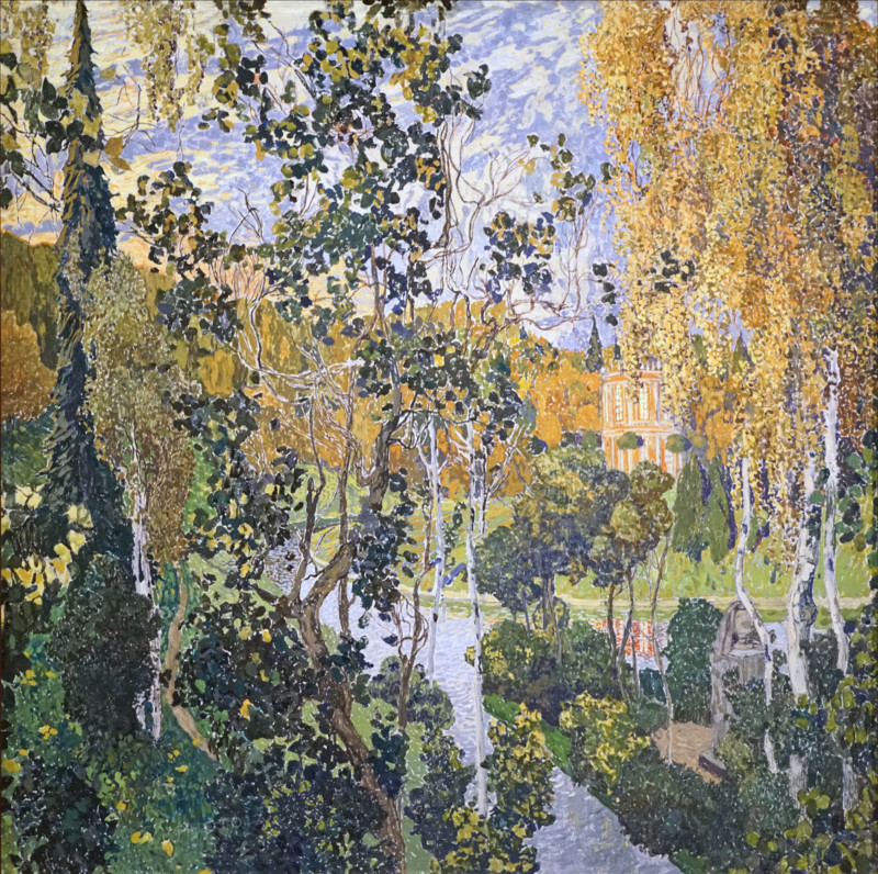 Landscape. Pavlovsk, 1915. Creator: Golovin, Alexander Yakovlevich (1863-1930).