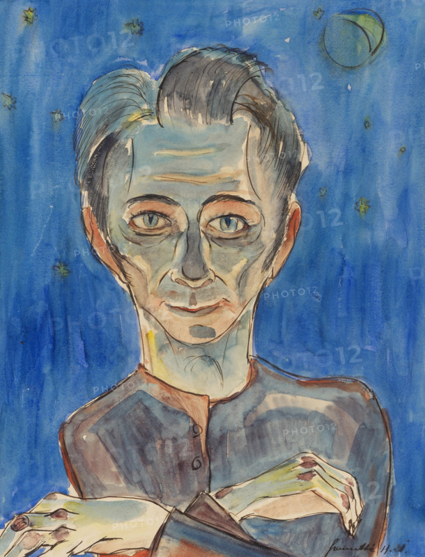 Self-portrait, 1921. Creator: Gramatté, Walter (1897-1929).