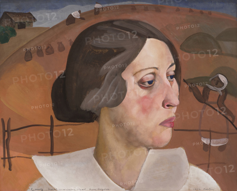 Portrait of Sasha, 1923. Creator: Grigoriev, Boris Dmitryevich (1886-1939).