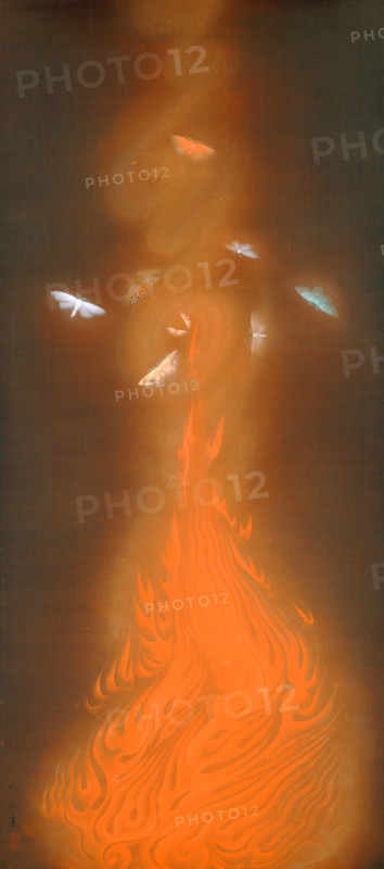 Dancing in the Flames, 1925. Creator: Gyoshu, Hayami (1894-1935).