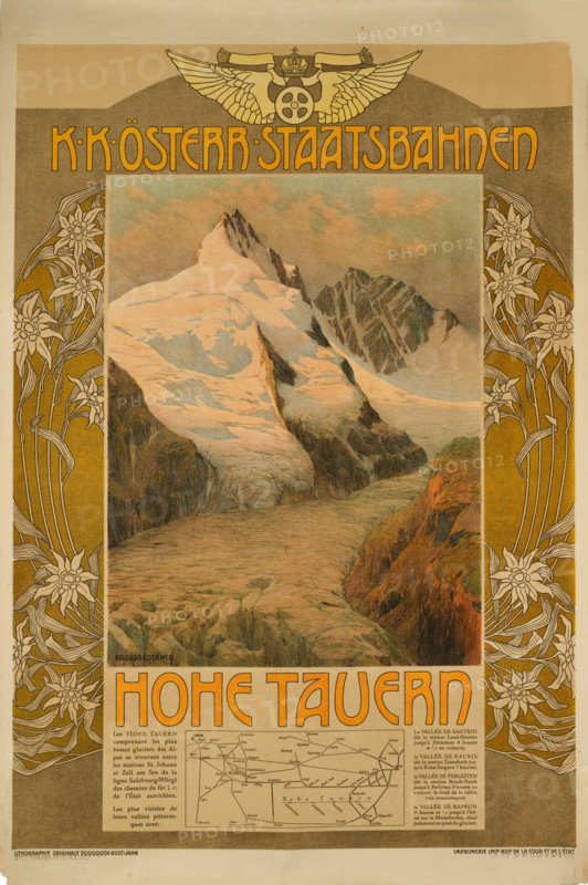Imperial Royal Austrian State Railways: Hohe Tauern, c1900-1910. Creator: Jahn, Gustav (1879-1919).