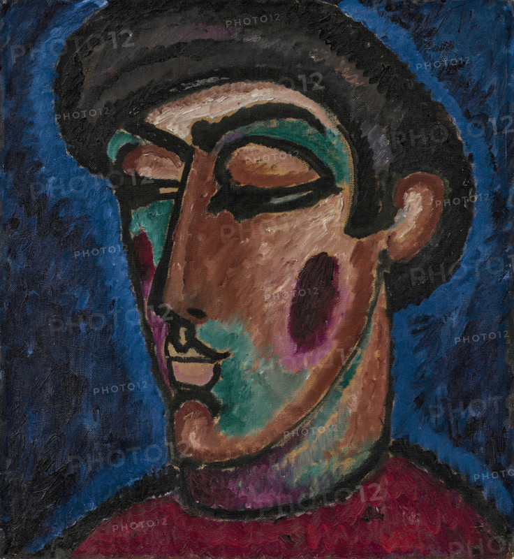 Renaissance head, 1913. Creator: Javlensky, Alexei, von (1864-1941).