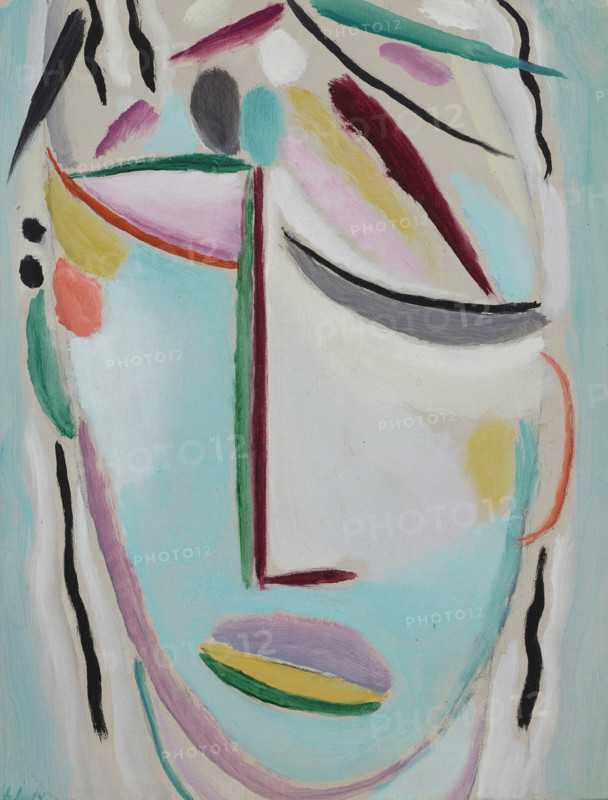 Saviour's face:Martyr, 1919. Creator: Javlensky, Alexei, von (1864-1941).