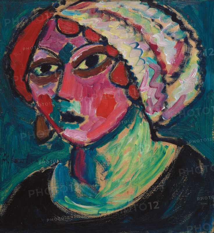 White Turban, 1912. Creator: Javlensky, Alexei, von (1864-1941).