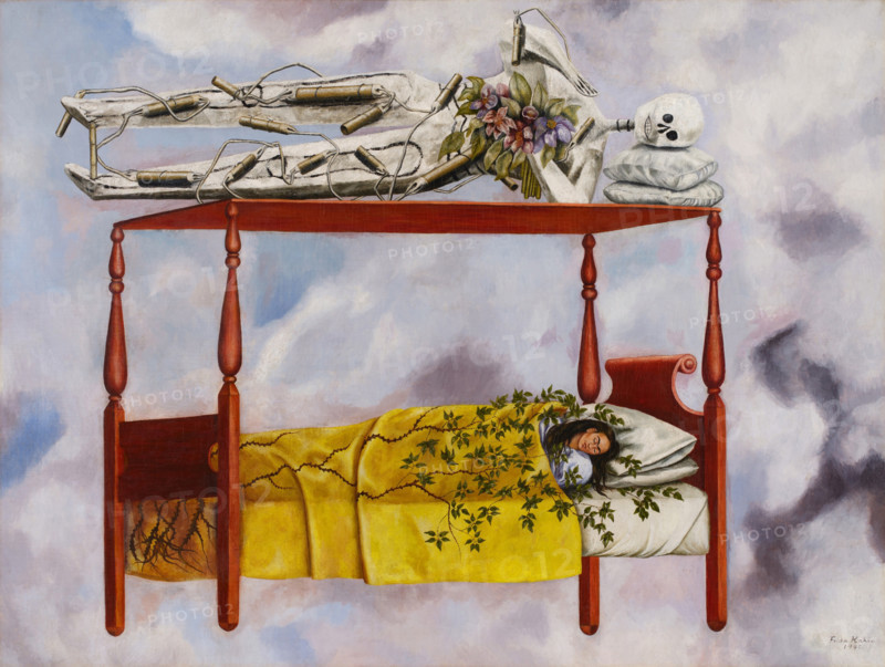 El sueño (La cama), 1940. Creator: Kahlo, Frida (1907-1954).