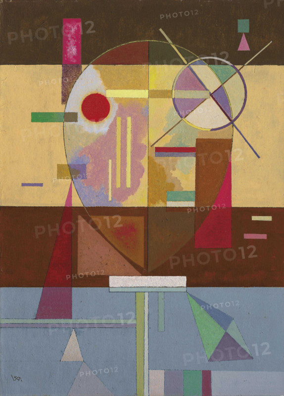 Zersetzte Spannung (Disintegrated Tension), 1930. Creator: Kandinsky, Wassily Vasilyevich (1866-1944).