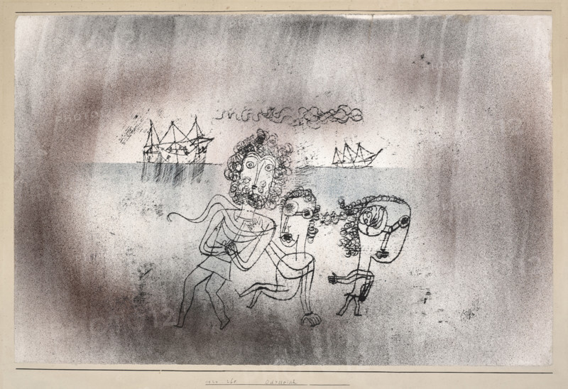 Odysseisch, 1924. Creator: Klee, Paul (1879-1940).