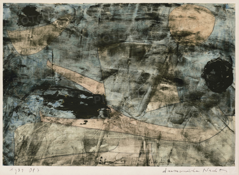 Demonic Night, 1939. Creator: Klee, Paul (1879-1940).
