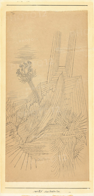 The garden gate, 1925. Creator: Klee, Paul (1879-1940).