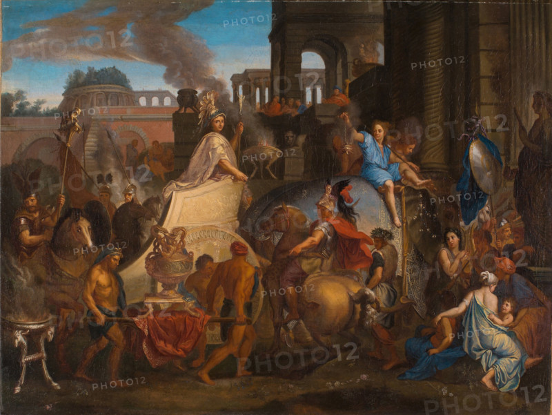 The Triumph of Alexander the Great. Creator: Le Brun, Charles (1619-1690).