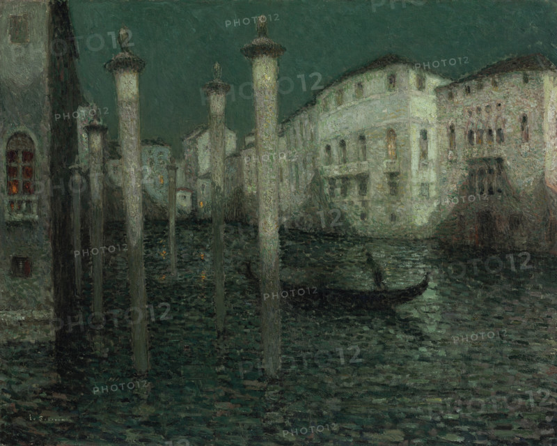 The Grand Canal, Venice, 1914. Creator: Le Sidaner, Henri (1862-1939).