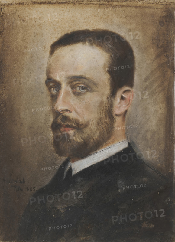 Portrait of Count Alexis Scherbatoff, 1885. Creator: Lenbach, Franz, von (1836-1904).