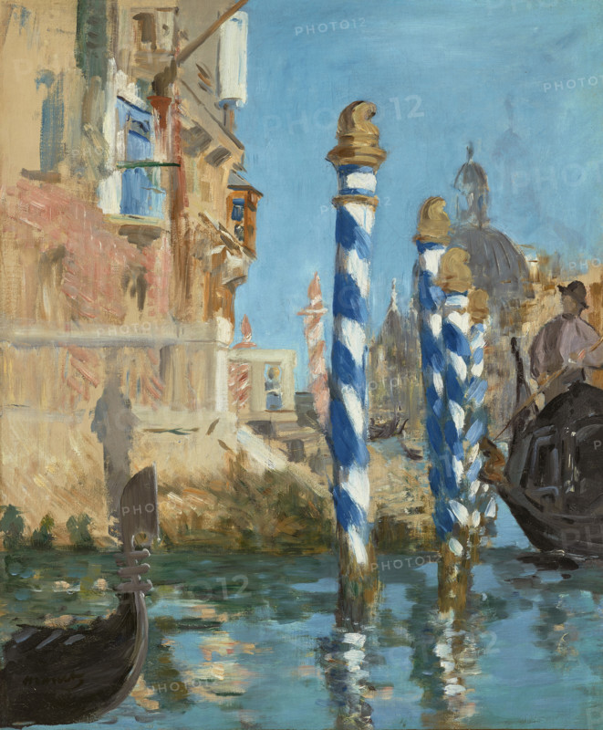 The Grand Canal in Venice, 1874. Creator: Manet, Édouard (1832-1883).
