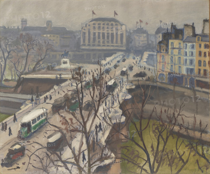 The Pont Neuf, 1937. Creator: Marquet, Pierre-Albert (1875-1947).
