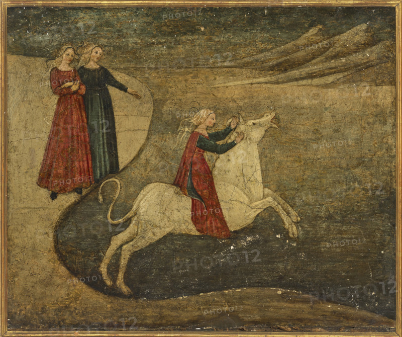 The Rape of Europa. Creator: Master of 1441 (active Mid of 15th cen.).
