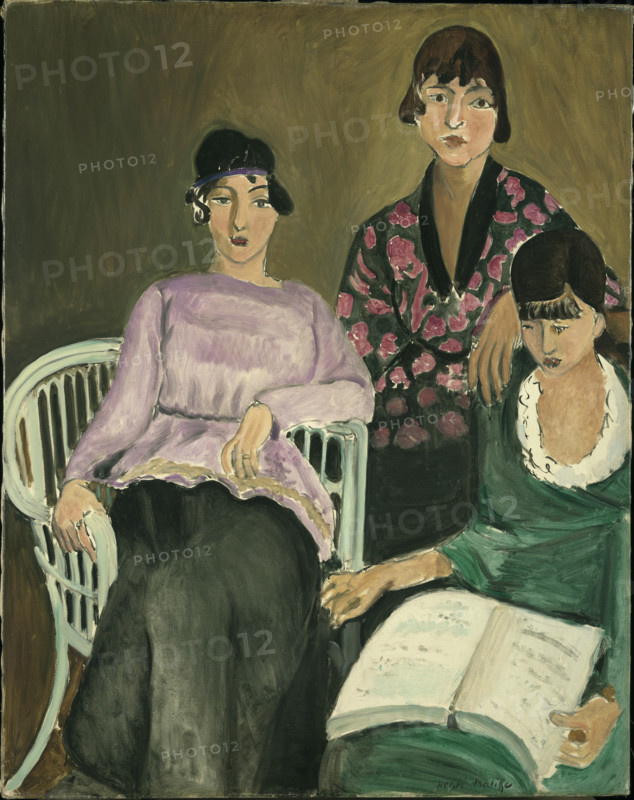 The Three Sisters, 1917. Creator: Matisse, Henri (1869-1954).