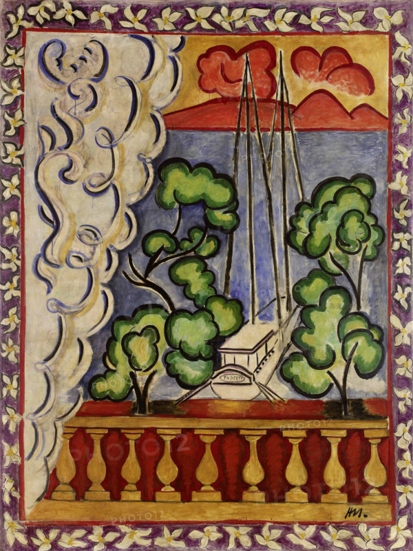 Papeete - Tahiti (Window in Tahiti), 1935. Creator: Matisse, Henri (1869-1954).