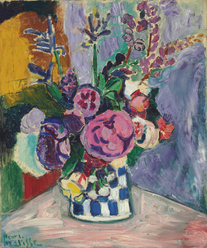 The Peonies, 1907. Creator: Matisse, Henri (1869-1954).