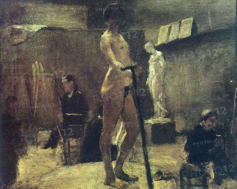 The Atelier of Gustave Moreau, c1895. Creator: Matisse, Henri (1869-1954).