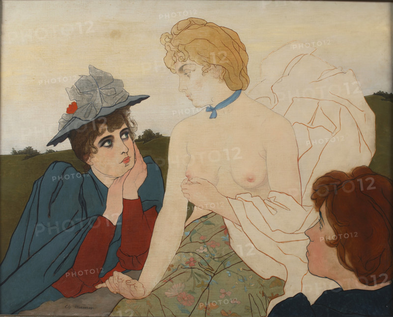Chasteté (Chastity), c1892. Creator: Maurin, Charles (1856-1914).