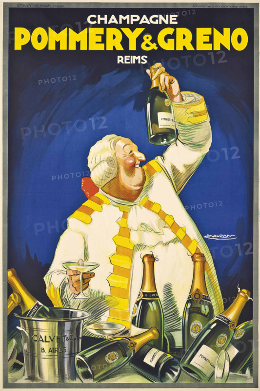 Champagne Pommery & Greno, Reims, 1928. Creator: Mauzan, Luciano Achille (1883-1952).