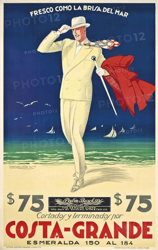 Costa-Grande, 1928. Creator: Mauzan, Luciano Achille (1883-1952).